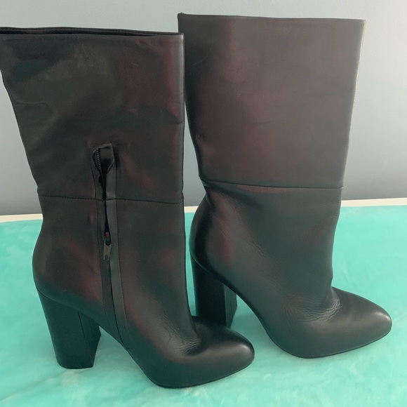 Steven madden black boots - Picture 1 of 6
